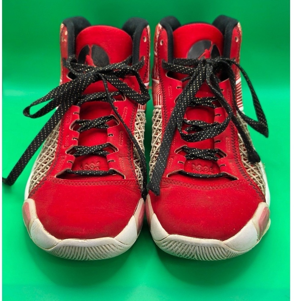 Jordan 38 GS Fundamental Red White Basketball Shoes DZ3499-100 Youth 7Y boys